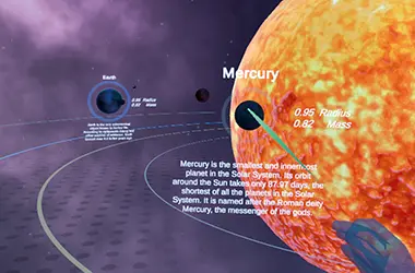 Planetarium mit Virtual Reality